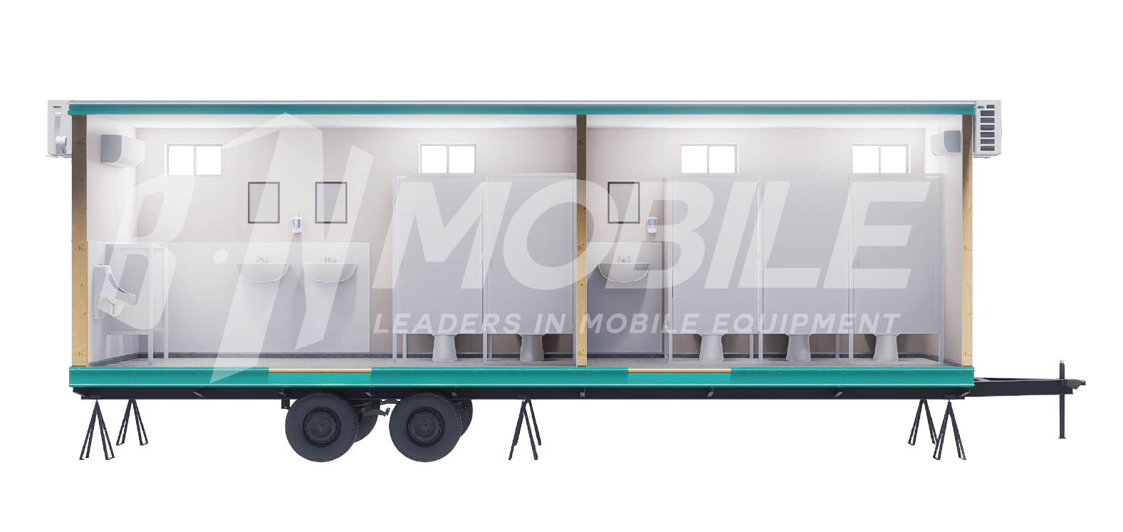 bn mobile, caseta, sanitaria, 8x32